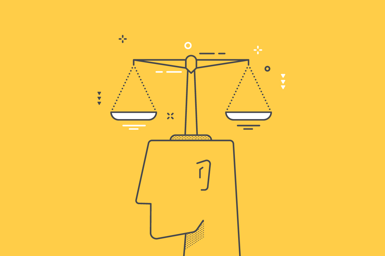 scale representing justice